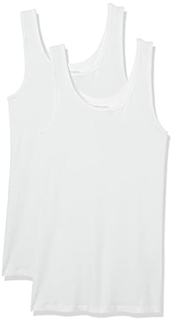 Essentials Women's Slim-Fit Tank, Pack of 2