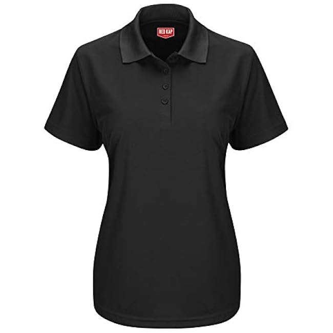 Red Kap Women's Short Sleeve Performance Knit Pocketless Core Polo
