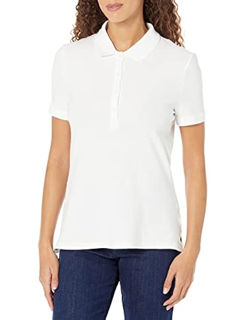 Essentials Women's Short-Sleeve Polo Shirt (Available in Plus Size)