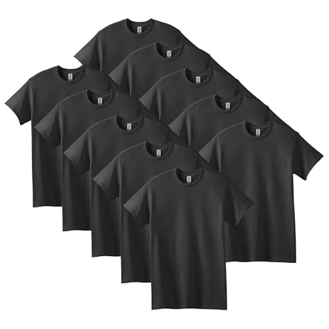 Gildan Unisex Adult Heavy Cotton T-Shirt, Style G5000, Multipack